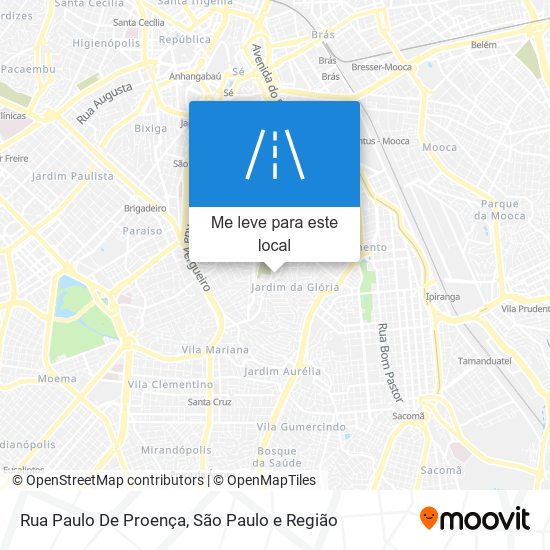 Rua Paulo De Proença mapa