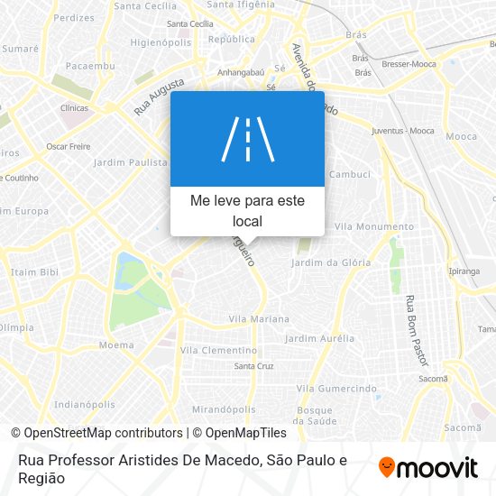 Rua Professor Aristides De Macedo mapa