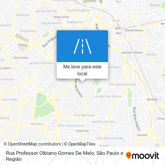 Rua Professor Olbiano Gomes De Melo mapa