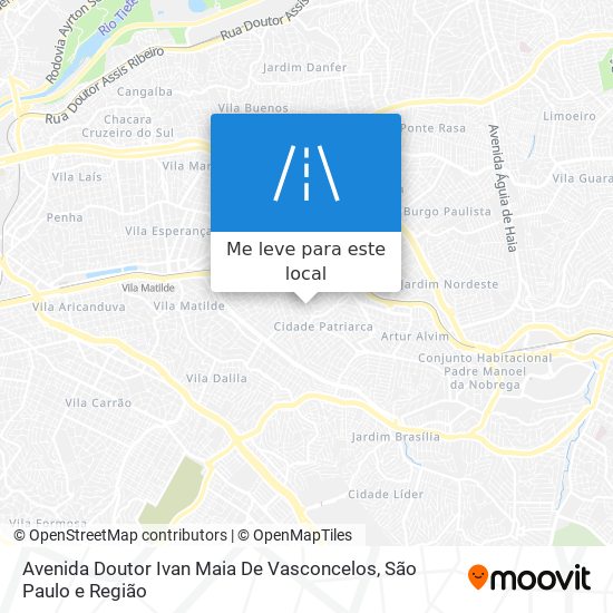 Avenida Doutor Ivan Maia De Vasconcelos mapa