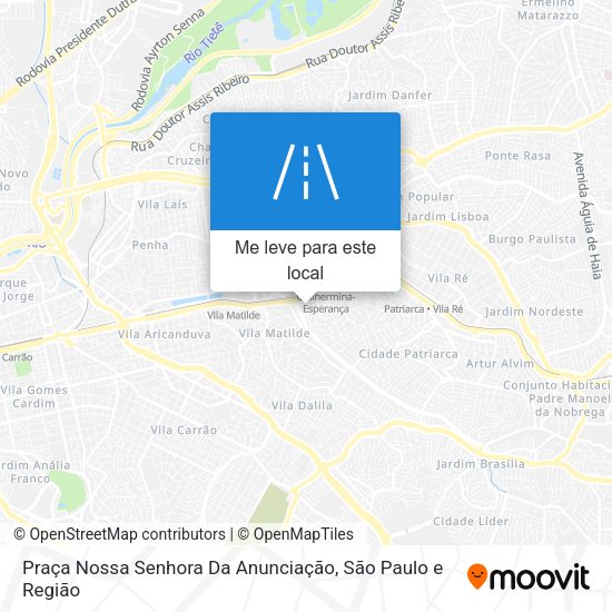 Praça Nossa Senhora Da Anunciação mapa