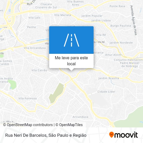 Rua Neri De Barcelos mapa