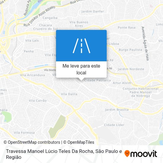 Travessa Manoel Lúcio Teles Da Rocha mapa