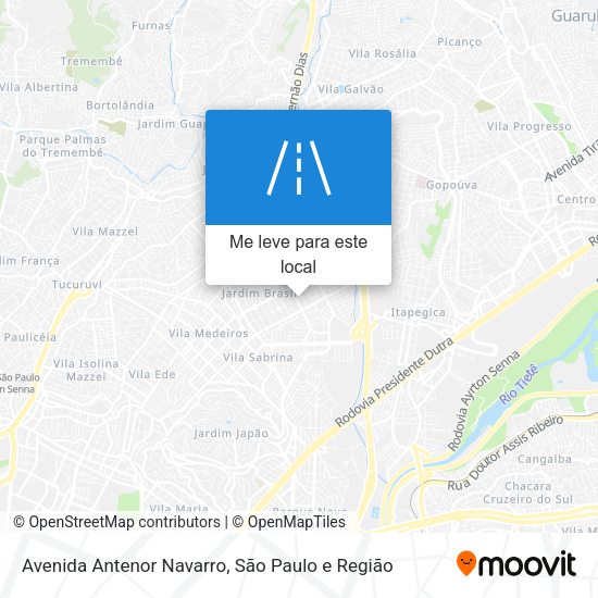 Avenida Antenor Navarro mapa
