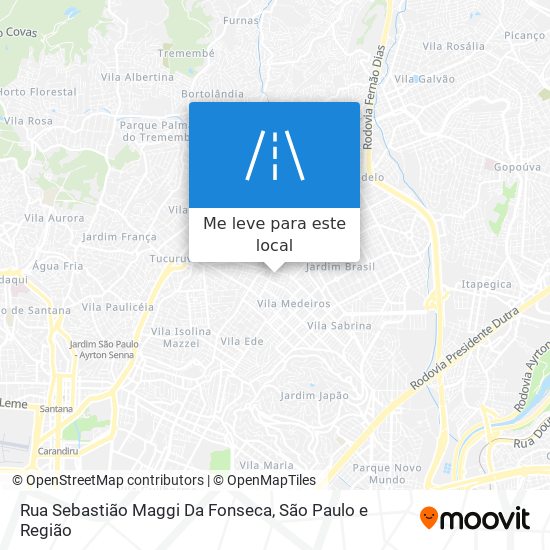 Rua Sebastião Maggi Da Fonseca mapa