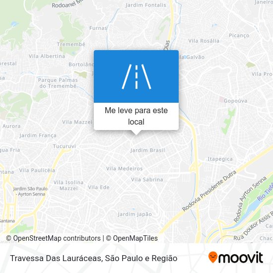 Travessa Das Lauráceas mapa