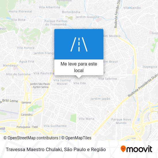 Travessa Maestro Chulaki mapa