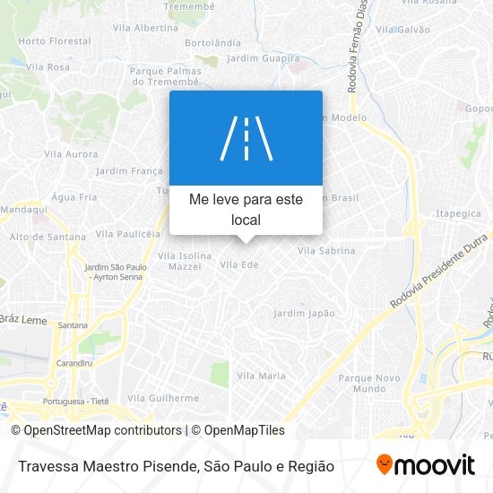 Travessa Maestro Pisende mapa