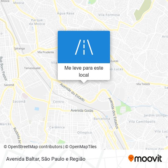 Avenida Baltar mapa