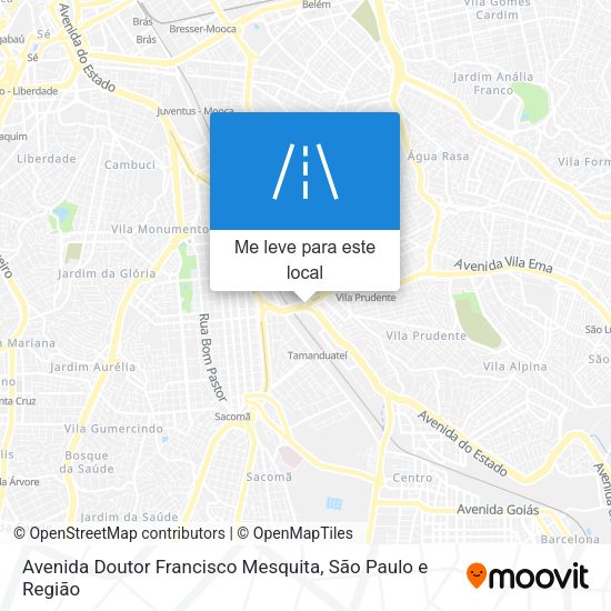 Avenida Doutor Francisco Mesquita mapa