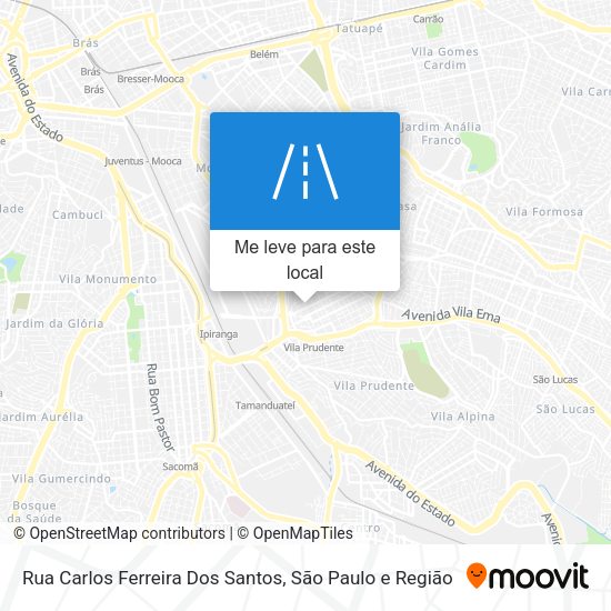 Rua Carlos Ferreira Dos Santos mapa