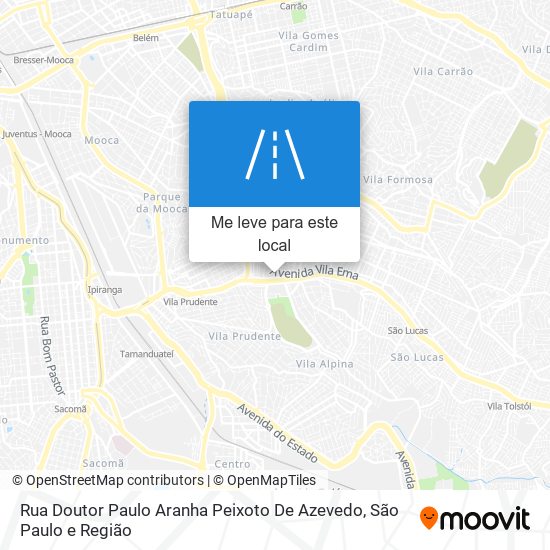 Rua Doutor Paulo Aranha Peixoto De Azevedo mapa