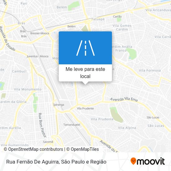 Rua Fernão De Aguirra mapa