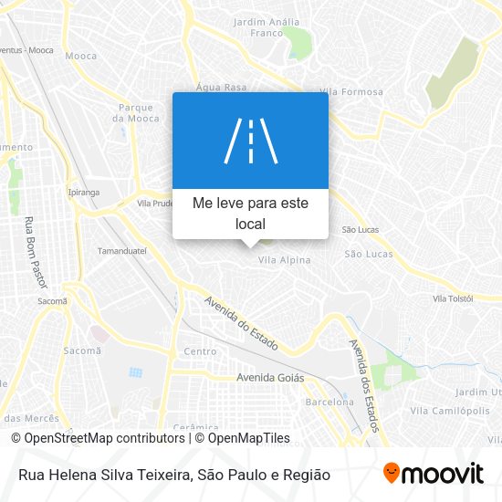 Rua Helena Silva Teixeira mapa