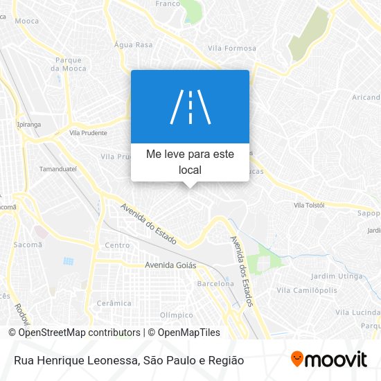 Rua Henrique Leonessa mapa