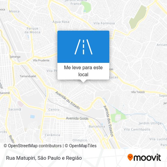 Rua Matupiri mapa