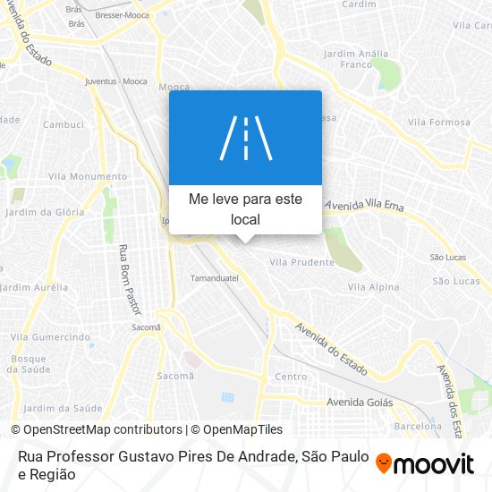 Rua Professor Gustavo Pires De Andrade mapa