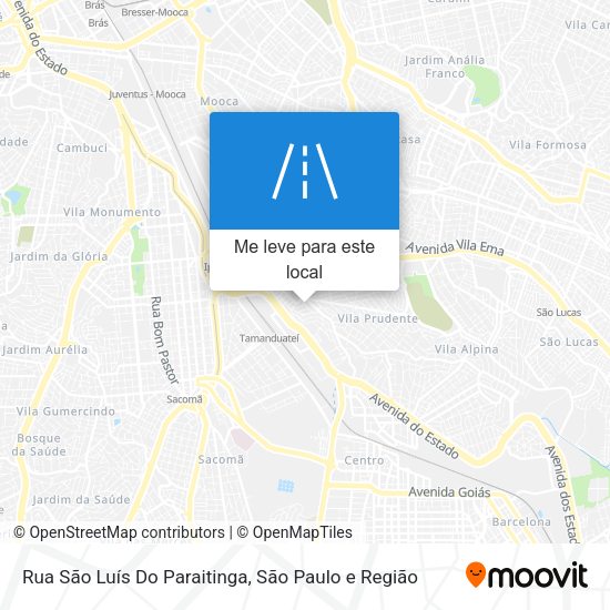 Rua São Luís Do Paraitinga mapa