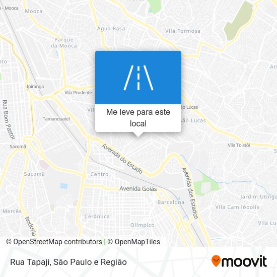 Rua Tapaji mapa