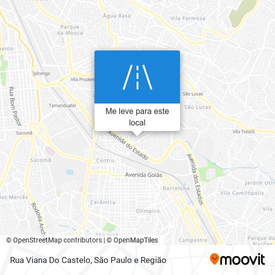 Rua Viana Do Castelo mapa