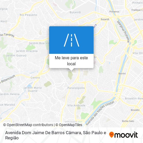 Avenida Dom Jaime De Barros Câmara mapa