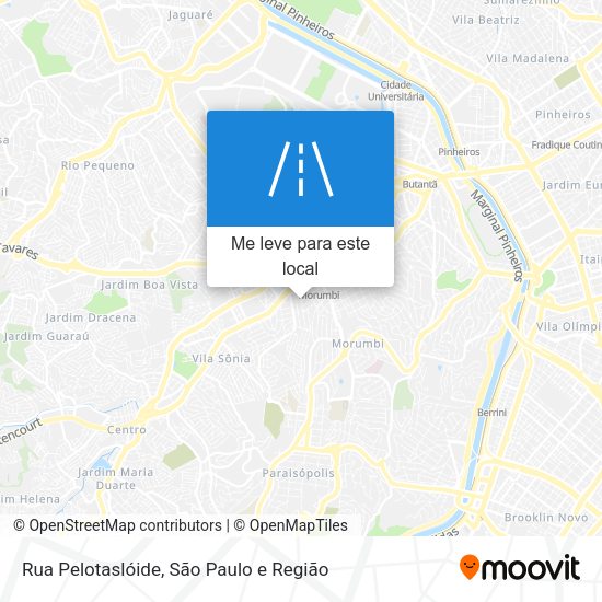 Rua Pelotaslóide mapa