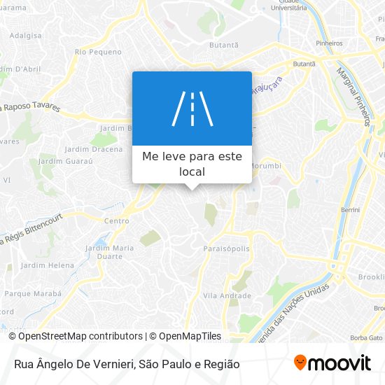 Rua Ângelo De Vernieri mapa