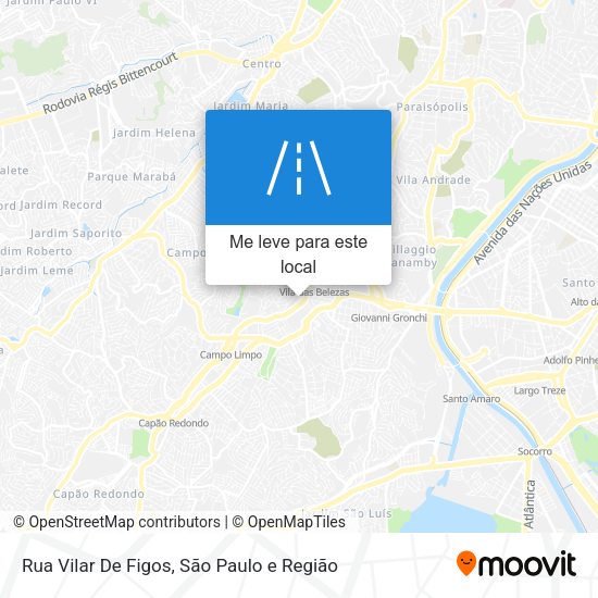 Rua Vilar De Figos mapa