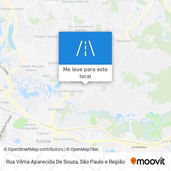 Rua Vilma Aparecida De Souza mapa