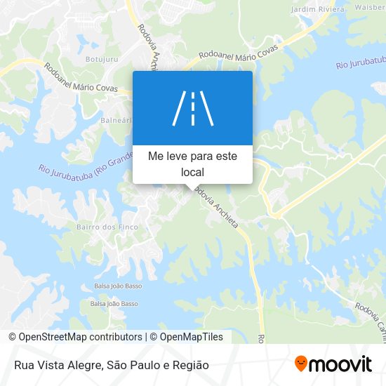 Rua Vista Alegre mapa