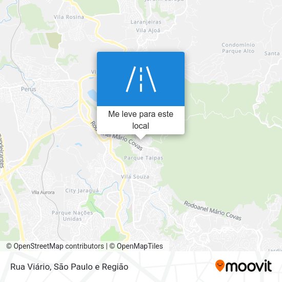 Rua Viário mapa