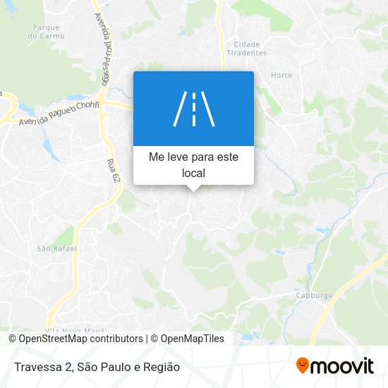 Travessa 2 mapa