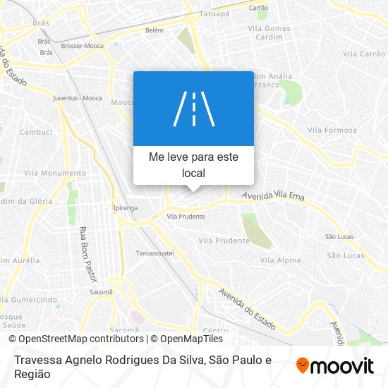 Travessa Agnelo Rodrigues Da Silva mapa