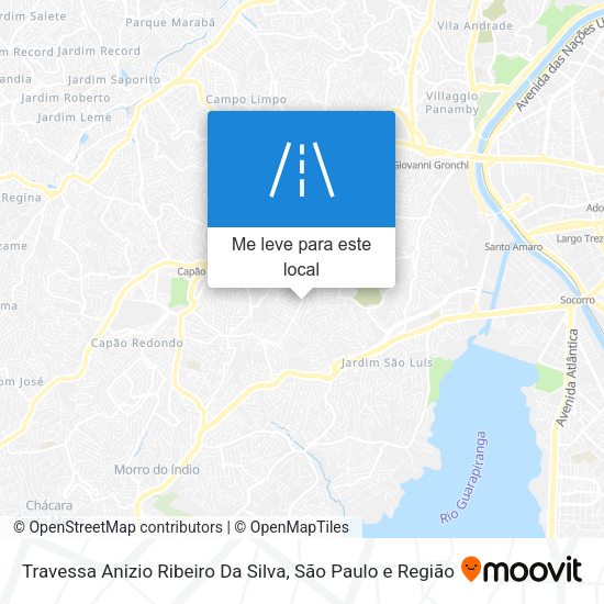 Travessa Anizio Ribeiro Da Silva mapa