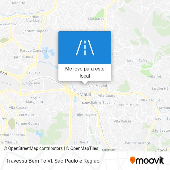 Travessa Bem Te VI mapa