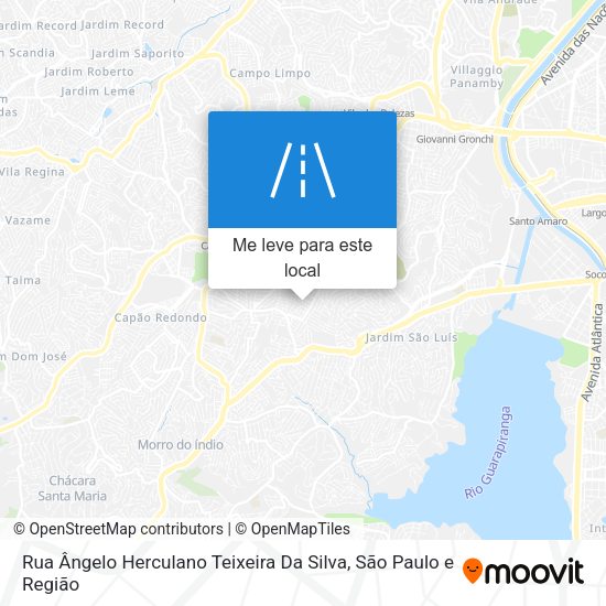 Rua Ângelo Herculano Teixeira Da Silva mapa