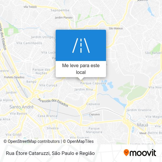 Rua Étore Cataruzzi mapa