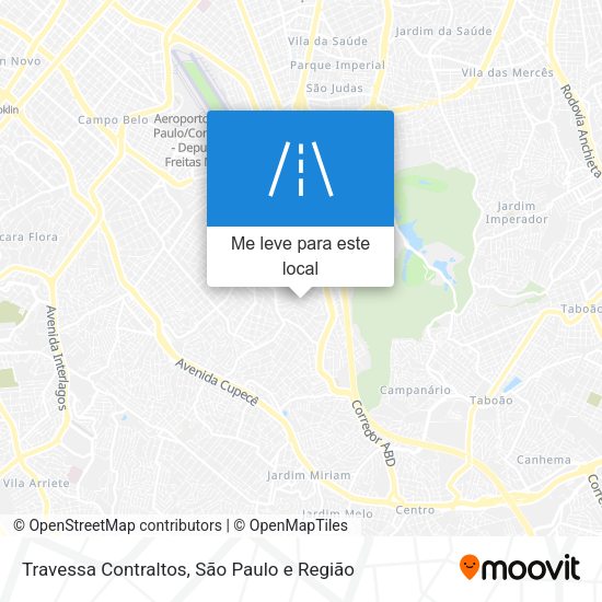 Travessa Contraltos mapa