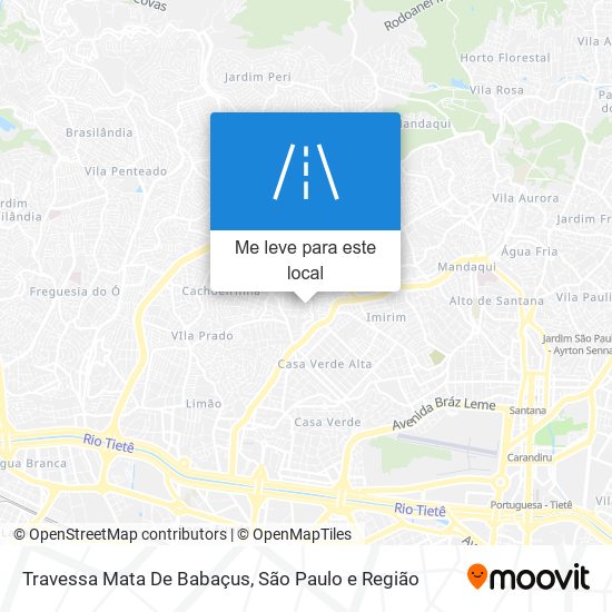 Travessa Mata De Babaçus mapa