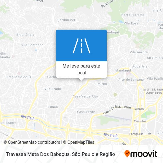 Travessa Mata Dos Babaçus mapa