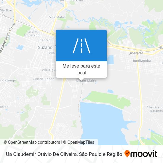 Ua Claudemir Otávio De Oliveira mapa