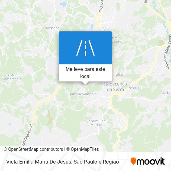 Viela Emilia Maria De Jesus mapa