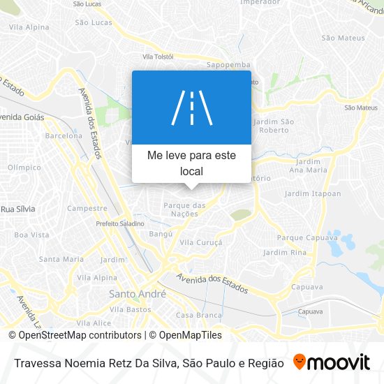 Travessa Noemia Retz Da Silva mapa