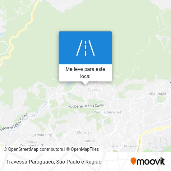 Travessa Paraguacu mapa
