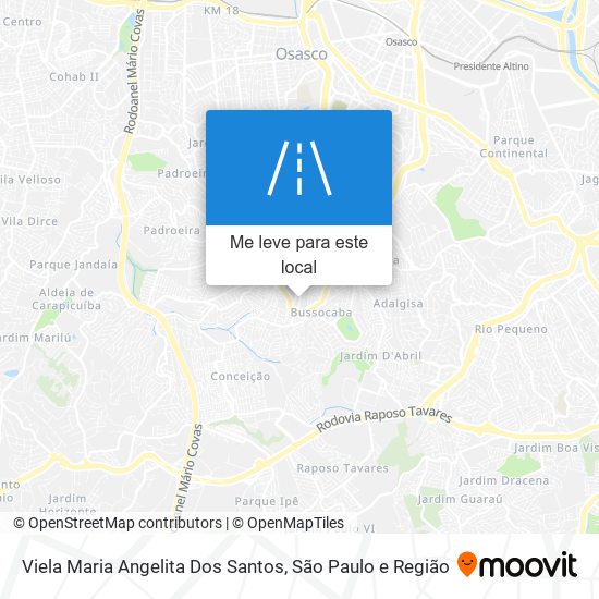 Viela Maria Angelita Dos Santos mapa