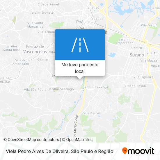 Viela Pedro Alves De Oliveira mapa