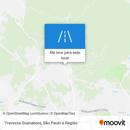 Travessa Guanabara mapa