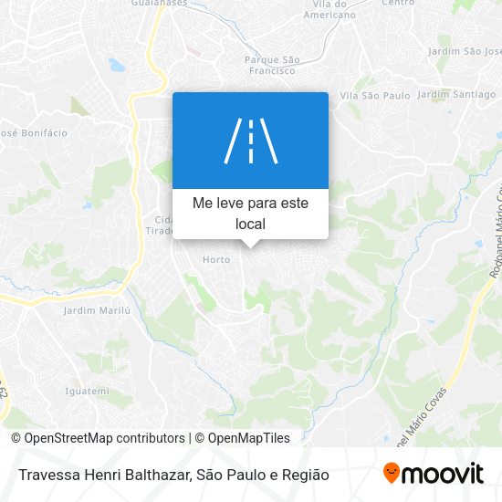 Travessa Henri Balthazar mapa