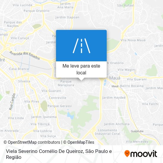 Viela Severino Cornélio De Queiroz mapa
