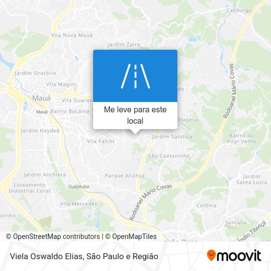 Viela Oswaldo Elias mapa